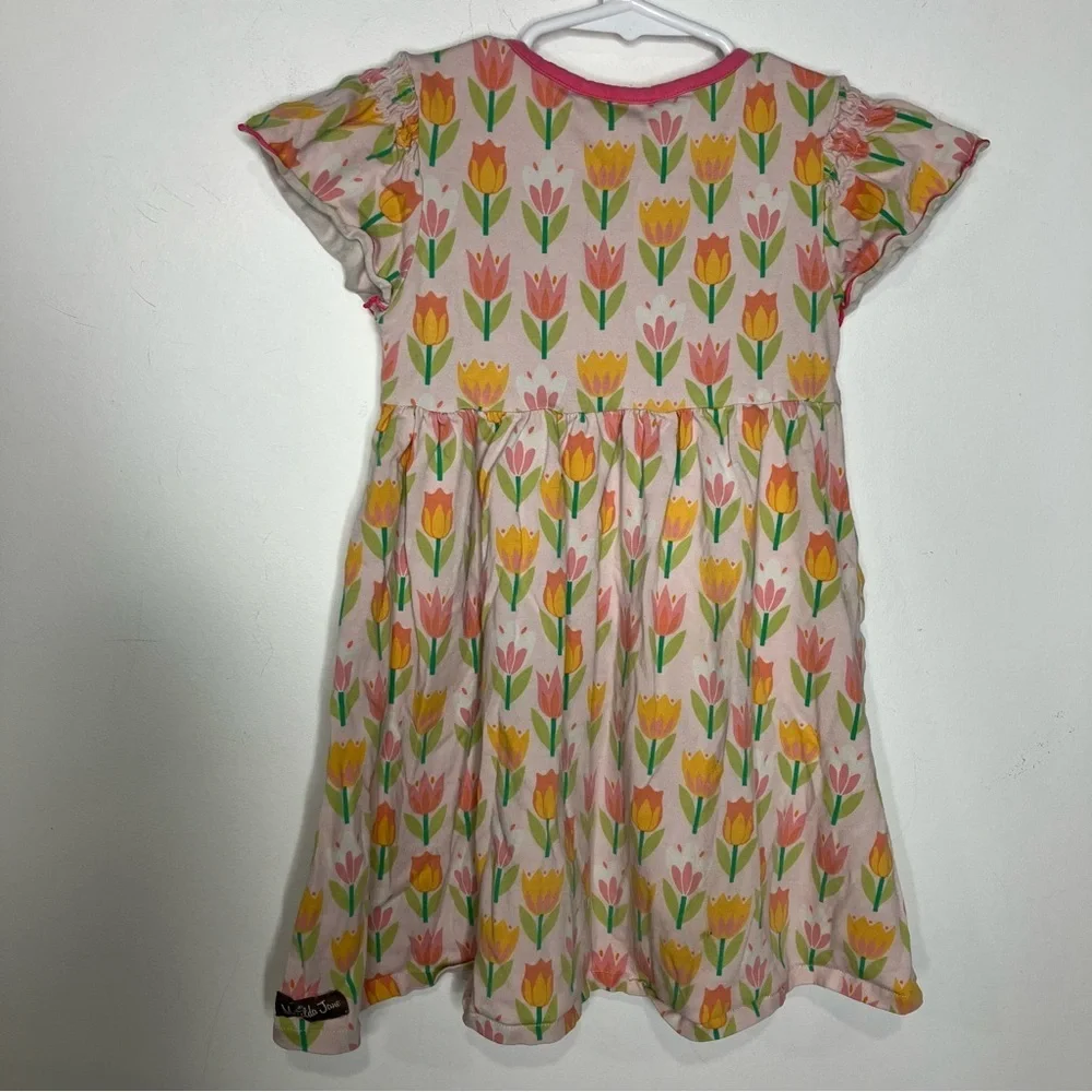 Matilda Jane Let’s‎ go together tulip time dress size 4 spring Easter dress